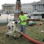 Our Pipe Repair Technicians at the Capitol Building in Washington DC